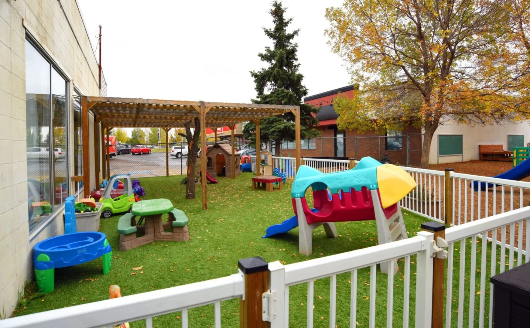 Outdoor play area